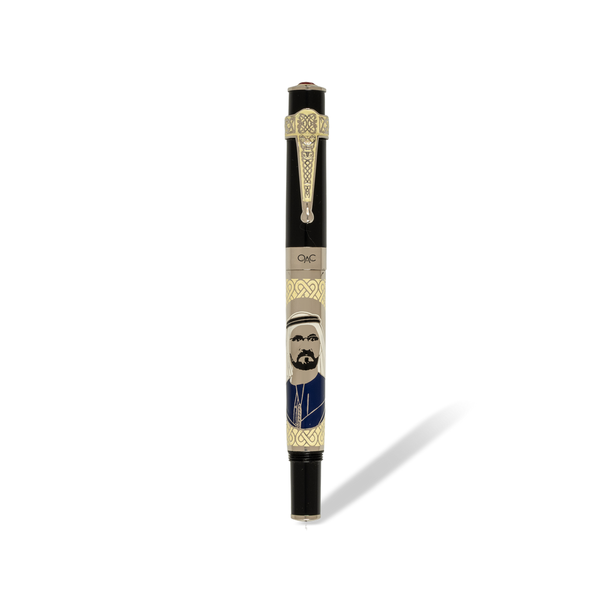 Imperial Sheikh Mohammed Bin Zayed Bin Sultan Al Nahyan Fountain Pen Black