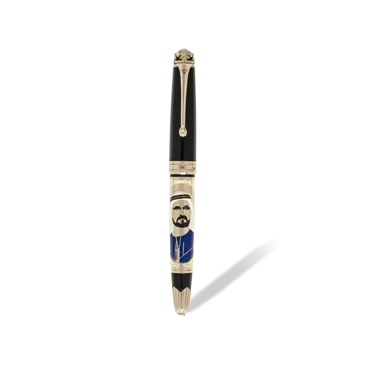 Noble Sheikh Mohammed Bin Rashid Al Makhtoum Fountain Pen Black