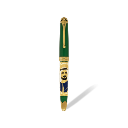 Noble Sheikh Mohammed Bin Rashid Al Makhtoum Roller Ball Pen Green