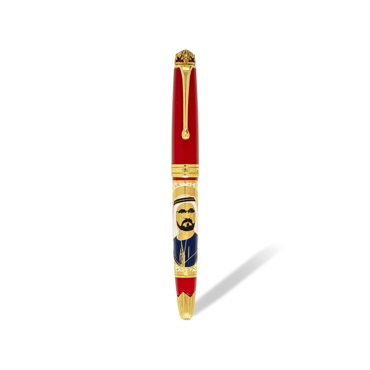 Noble Sheikh Mohammed Bin Rashid Al Makhtoum Roller Ball Pen Red