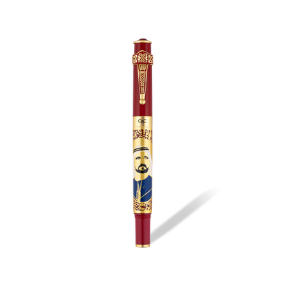 Imperial Sheikh Mohammed Bin Rashid Al Maktoum Fountain Pen Red
