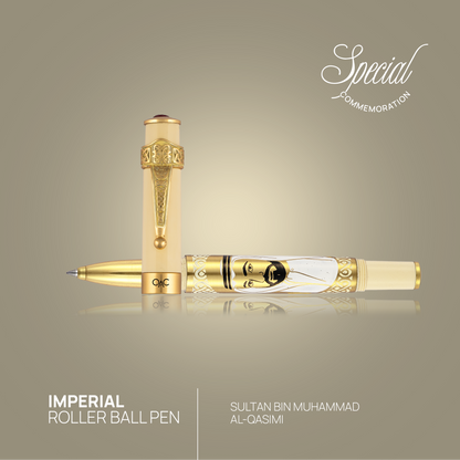 Imperial Sheikh Sultan bin Muhammad Al-Qasimi Roller Ball Pen Ivory