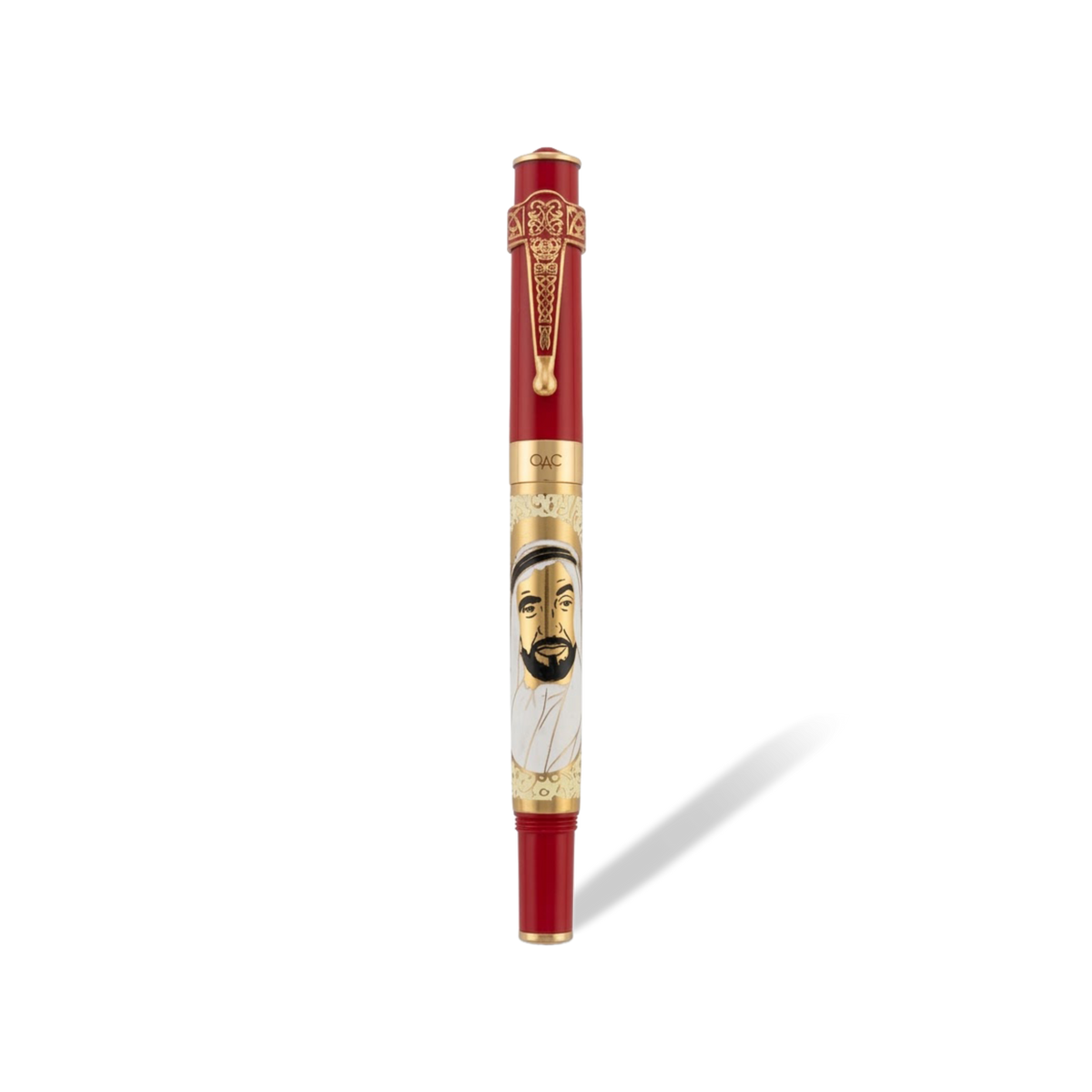 Imperial Sheikh Zayed Fountain Pen Red