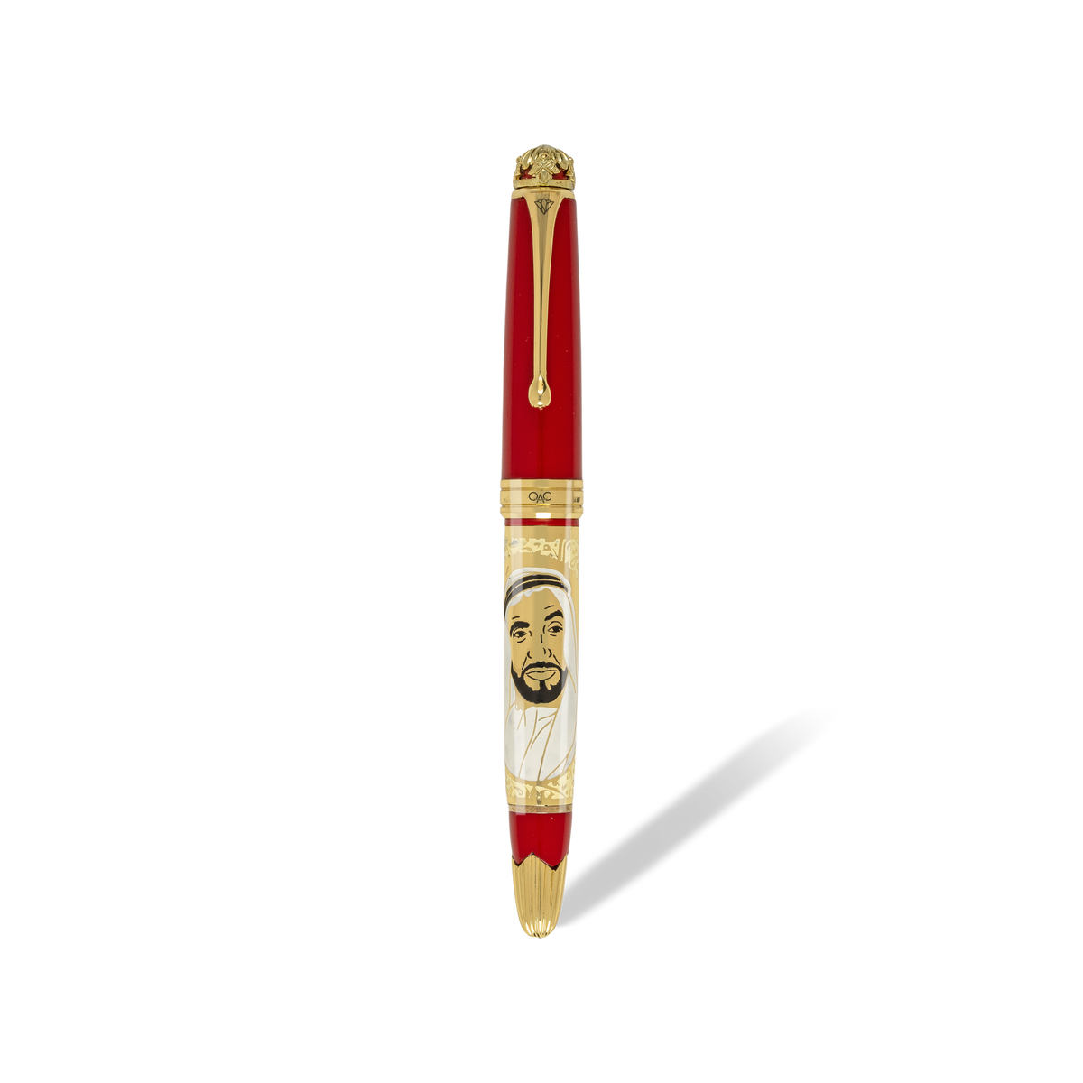 Noble Sheikh Zayed Roller Ball Pen Red