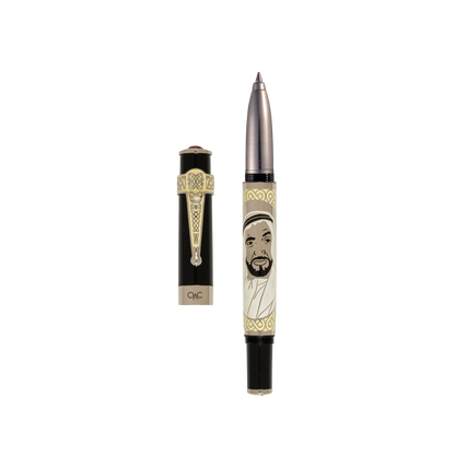 Imperial Sheikh Zayed Roller Ball Pen Black