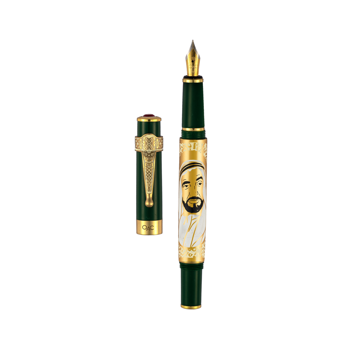 Imperial Sheikh Zayed Fountain Pen Green