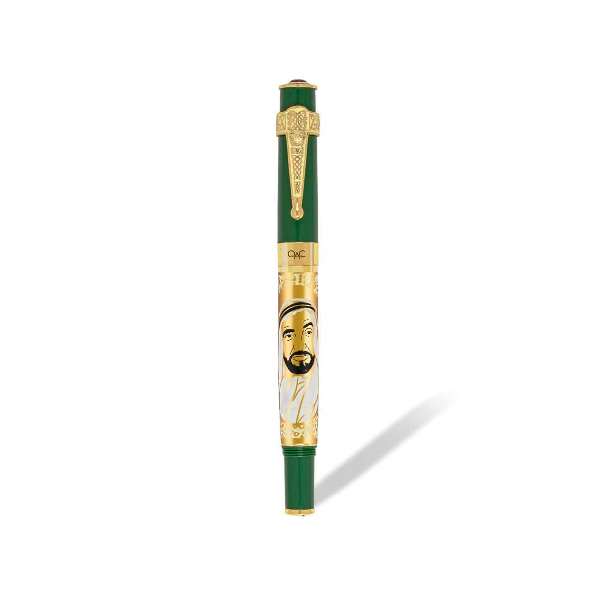Imperial Sheikh Zayed Roller Ball Pen Green