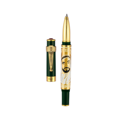 Imperial Sheikh Zayed Roller Ball Pen Green
