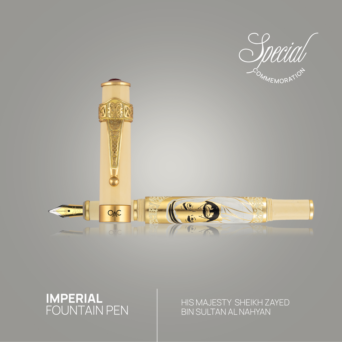 Imperial Zayed Bin Sultan Al Nahyan Fountain Pen