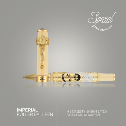 Imperial Sheikh Zayed Roller Ball Pen Ivory