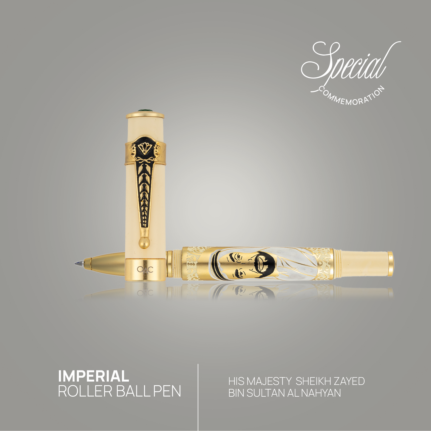 Imperial Zayed Bin Sultan Al Nahyan Roller Ball Pen