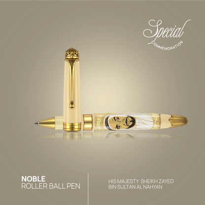 Noble Sheikh Zayed Roller Ball Pen Ivory