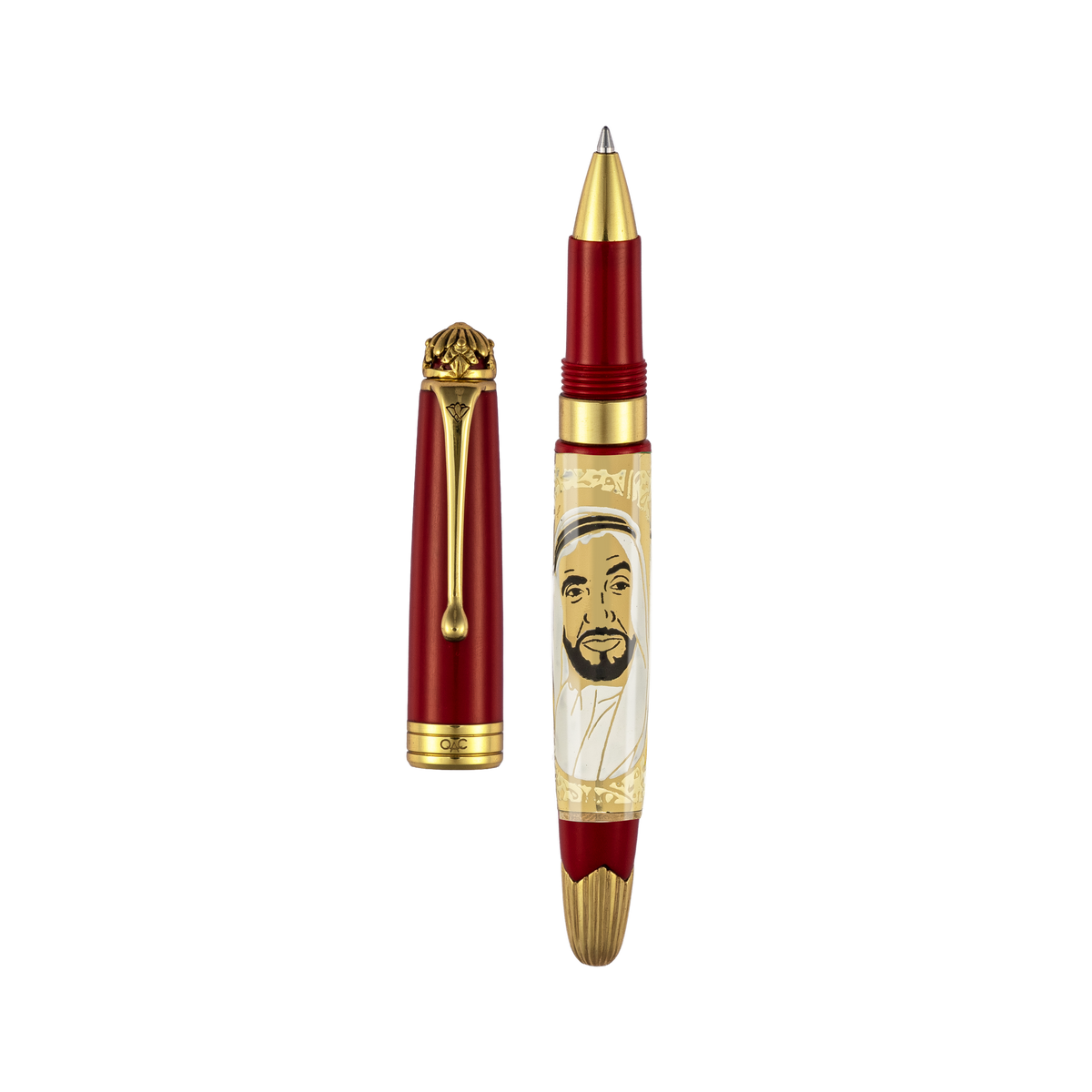Noble Sheikh Zayed Roller Ball Pen Red
