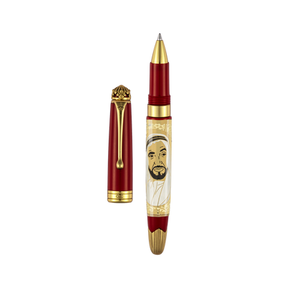Noble Sheikh Zayed Roller Ball Pen Red