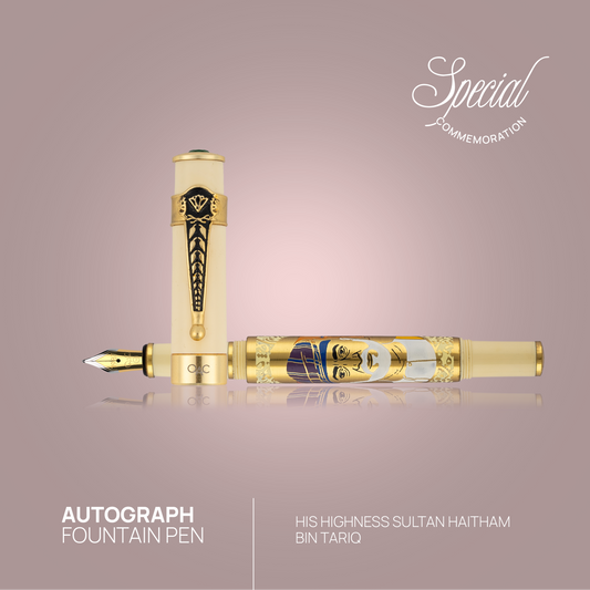Autograph Sultan Haitham Bin Tariq Fountain Pen Ivory