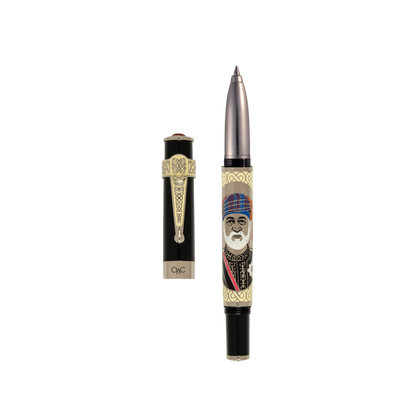 Imperial Sultan Haitham Bin Tariq Roller Ball Pen Black