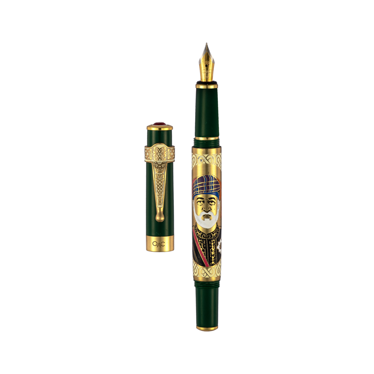 Imperial Sultan Haitham Bin Tariq Fountain Pen Green