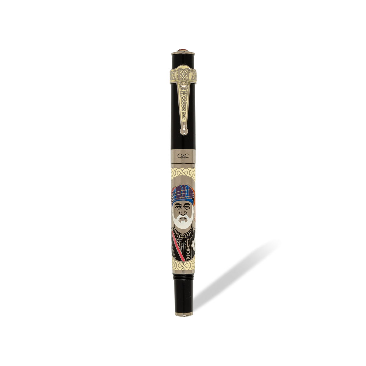 Imperial Sultan Haitham Bin Tariq Roller Ball Pen Black