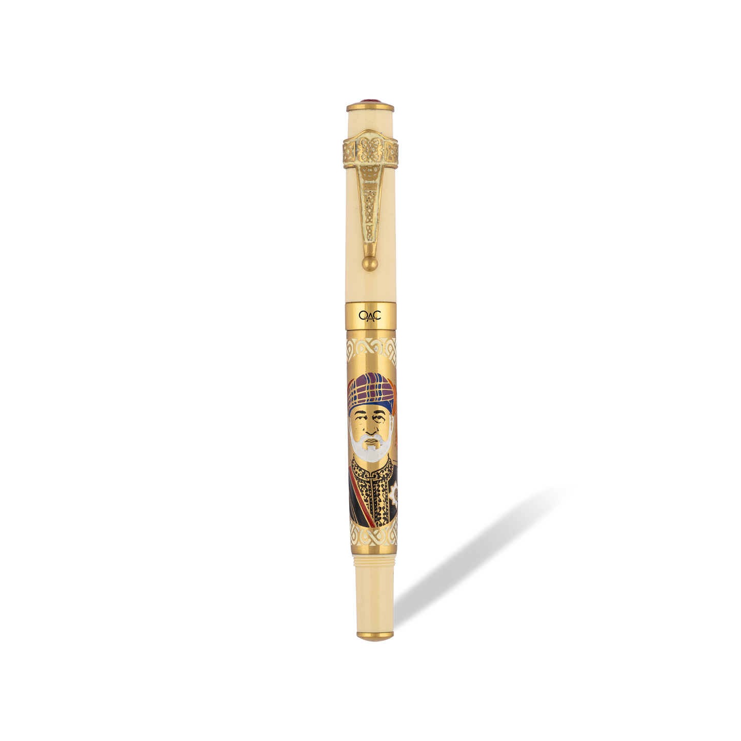 Imperial Sultan Haitham Bin Tariq Roller Ball Pen Ivory
