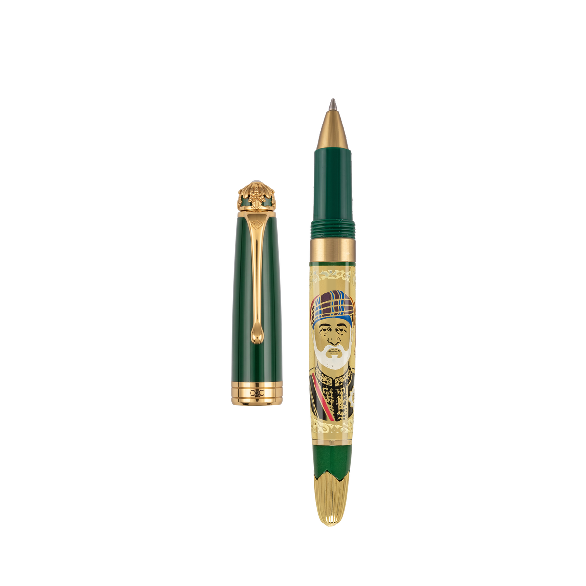 Noble Sultan Haitham Bin Tariq Roller Ball Pen Green