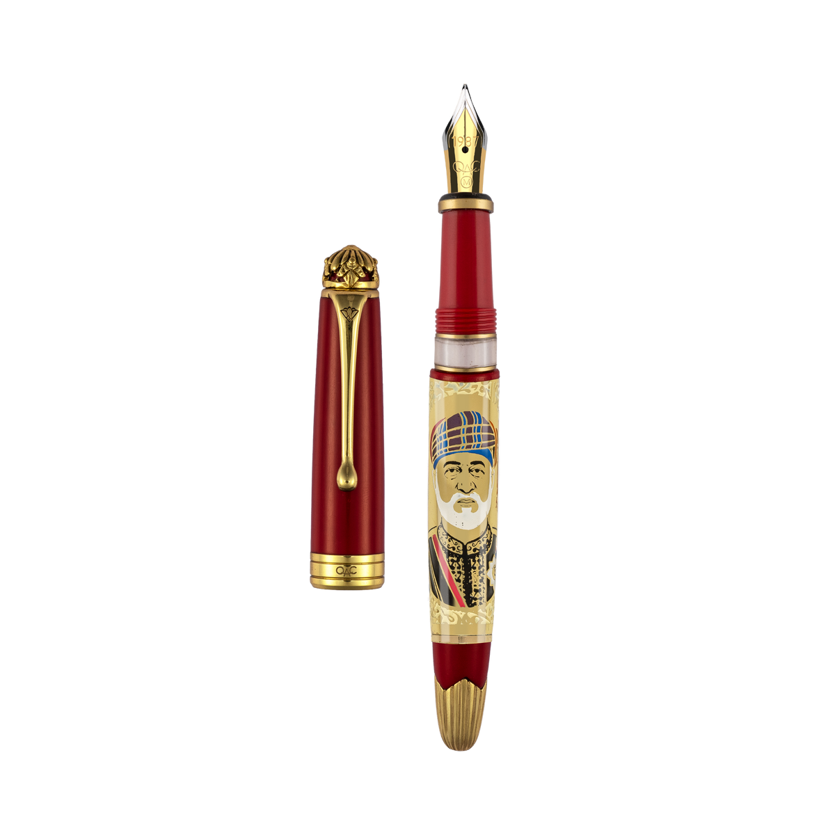 Noble Sultan Haitham Bin Tariq Fountain Pen Red