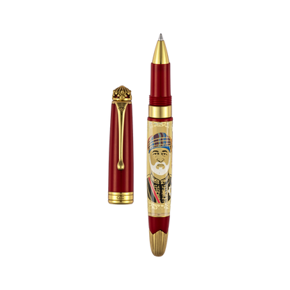 Noble Sultan Haitham Bin Tariq Roller Ball Pen Red