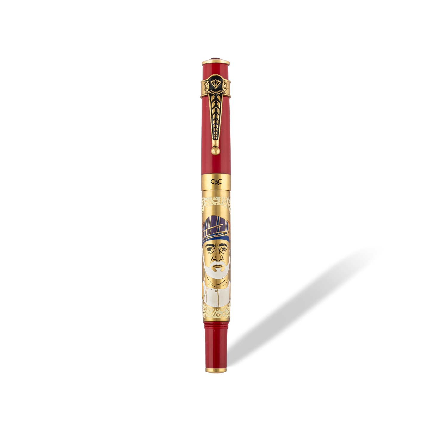 Autograph Sultan Haitham Bin Tariq Fountain Pen Red