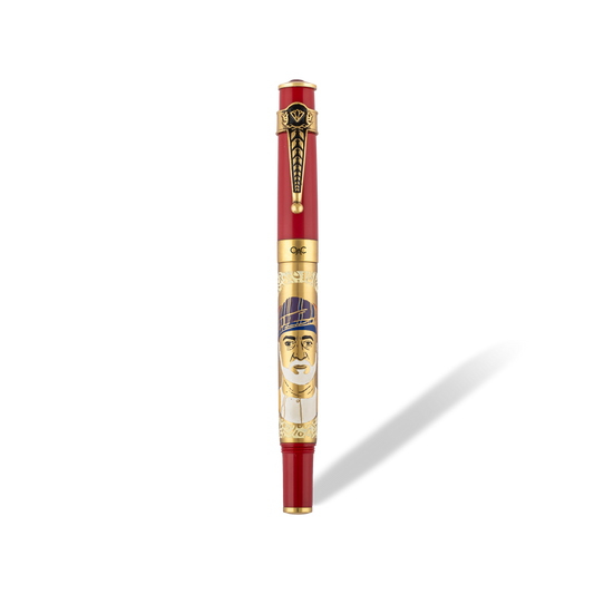 Autograph Sultan Haitham Bin Tariq Fountain Pen Red