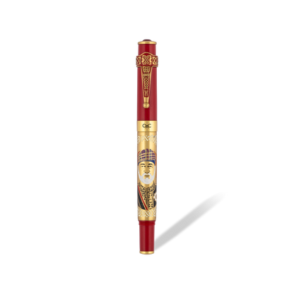 Imperial Sultan Haitham Bin Tariq Roller Ball Pen Red