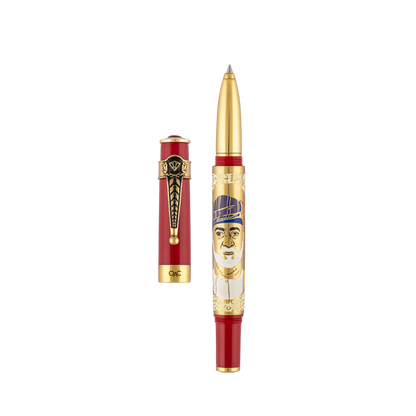 Autograph Sultan Haitham Bin Tariq Roller Ball Pen Red