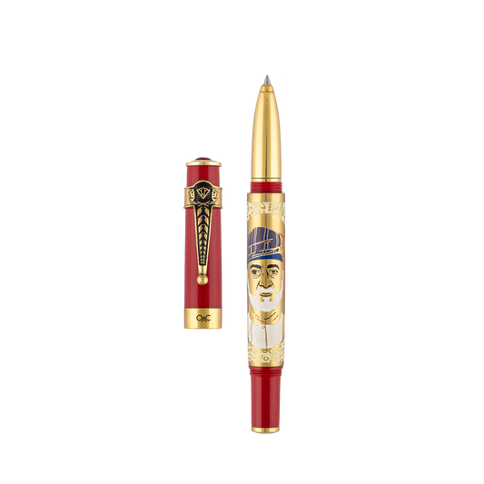 Autograph Sultan Haitham Bin Tariq Roller Ball Pen Red