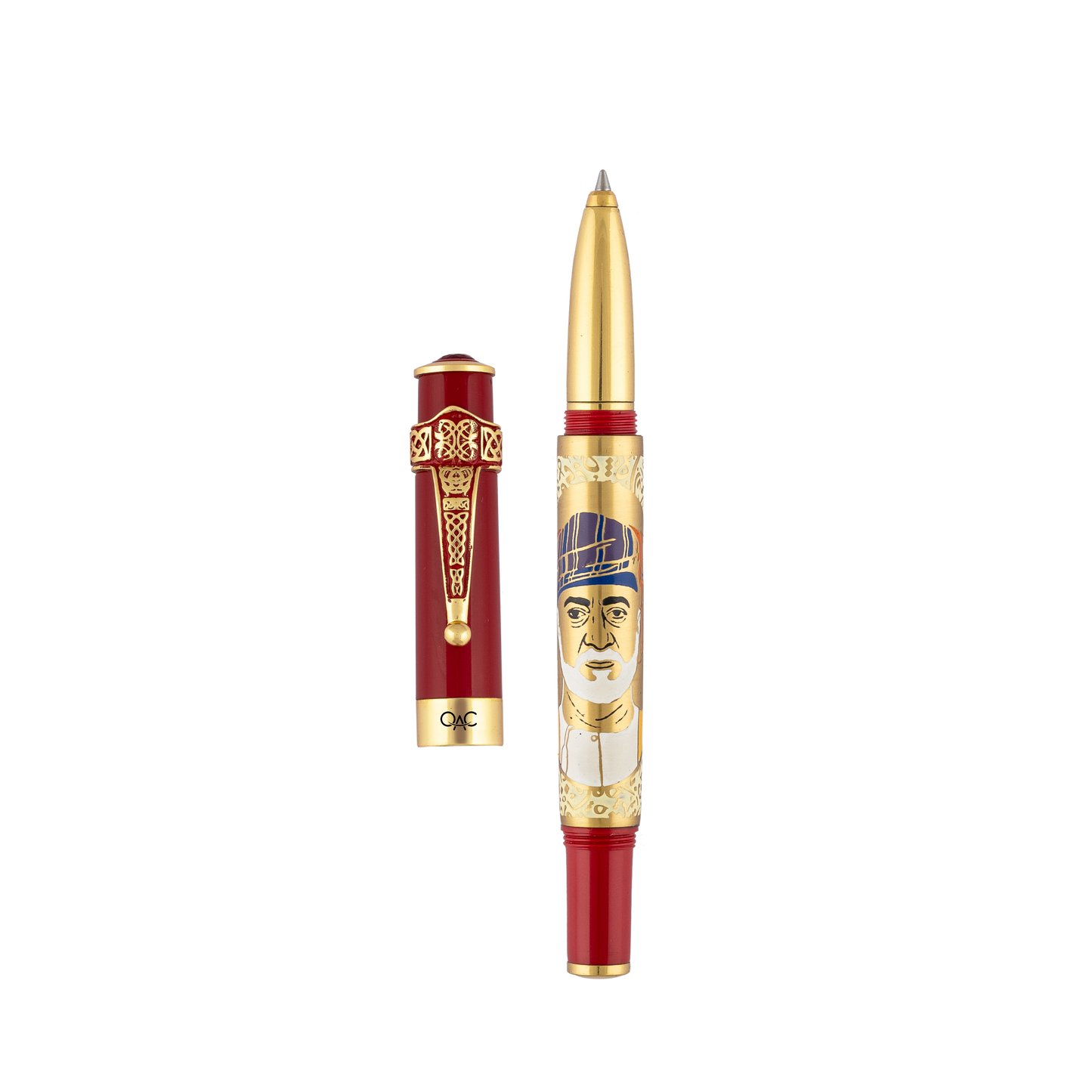 Imperial Sultan Haitham Bin Tariq Roller Ball Pen Red