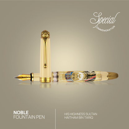 Noble Sultan Haitham Bin Tariq Fountain Pen Ivory