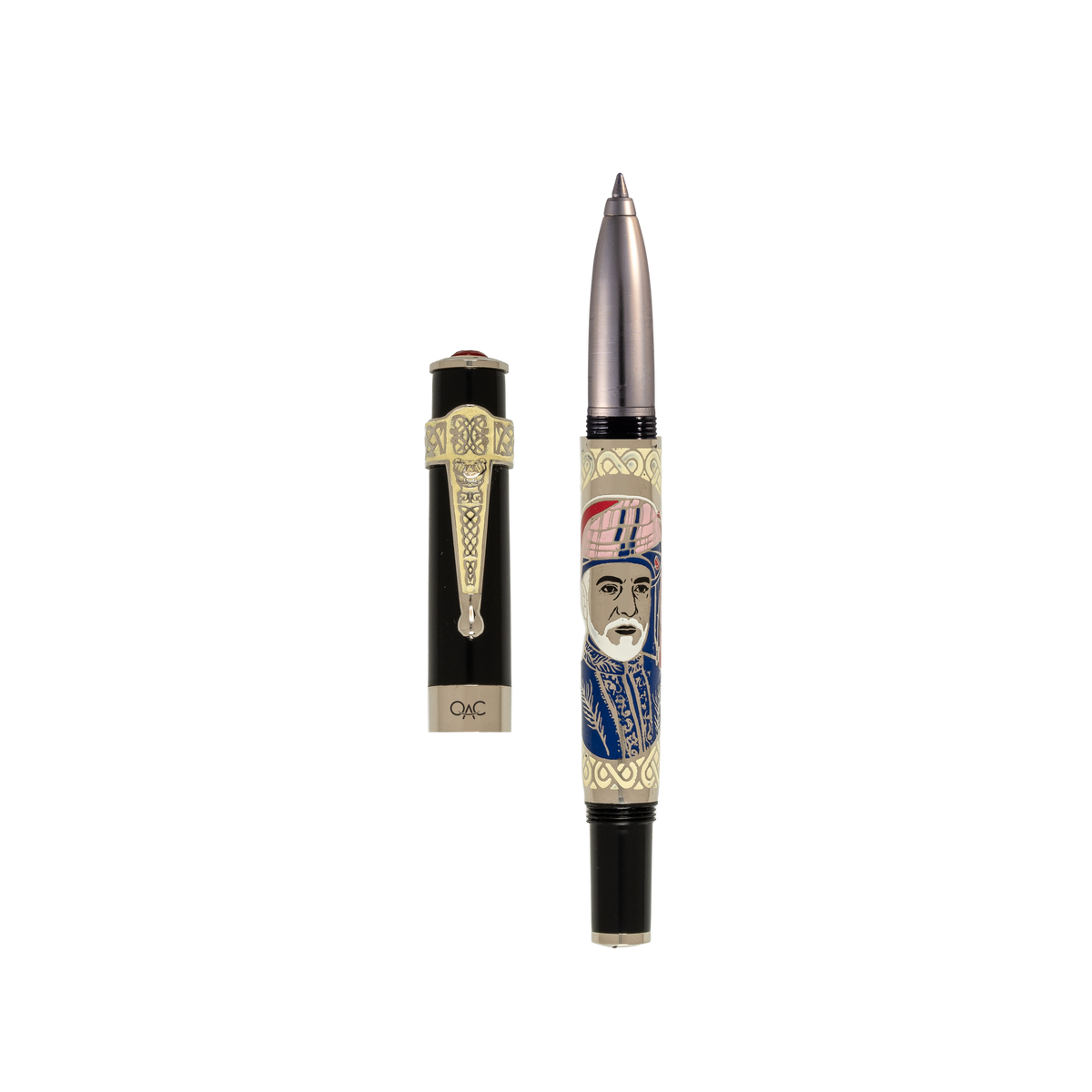 Imperial Majesty Sultan Qaboos Bin Al Said Roller Ball Pen Black