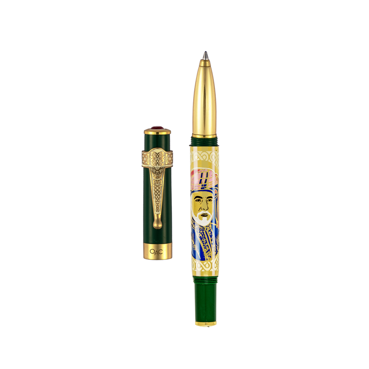 Imperial Majesty Sultan Qaboos Bin Al Said Roller Ball Pen Green
