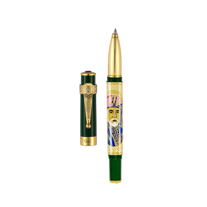 Imperial Majesty Sultan Qaboos Bin Al Said Roller Ball Pen Green
