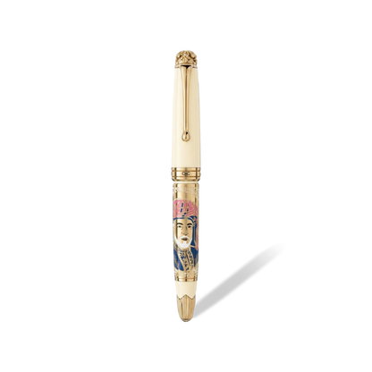 Noble Majesty Sultan Qaboos Bin Al Said Roller Ball Pen Ivory