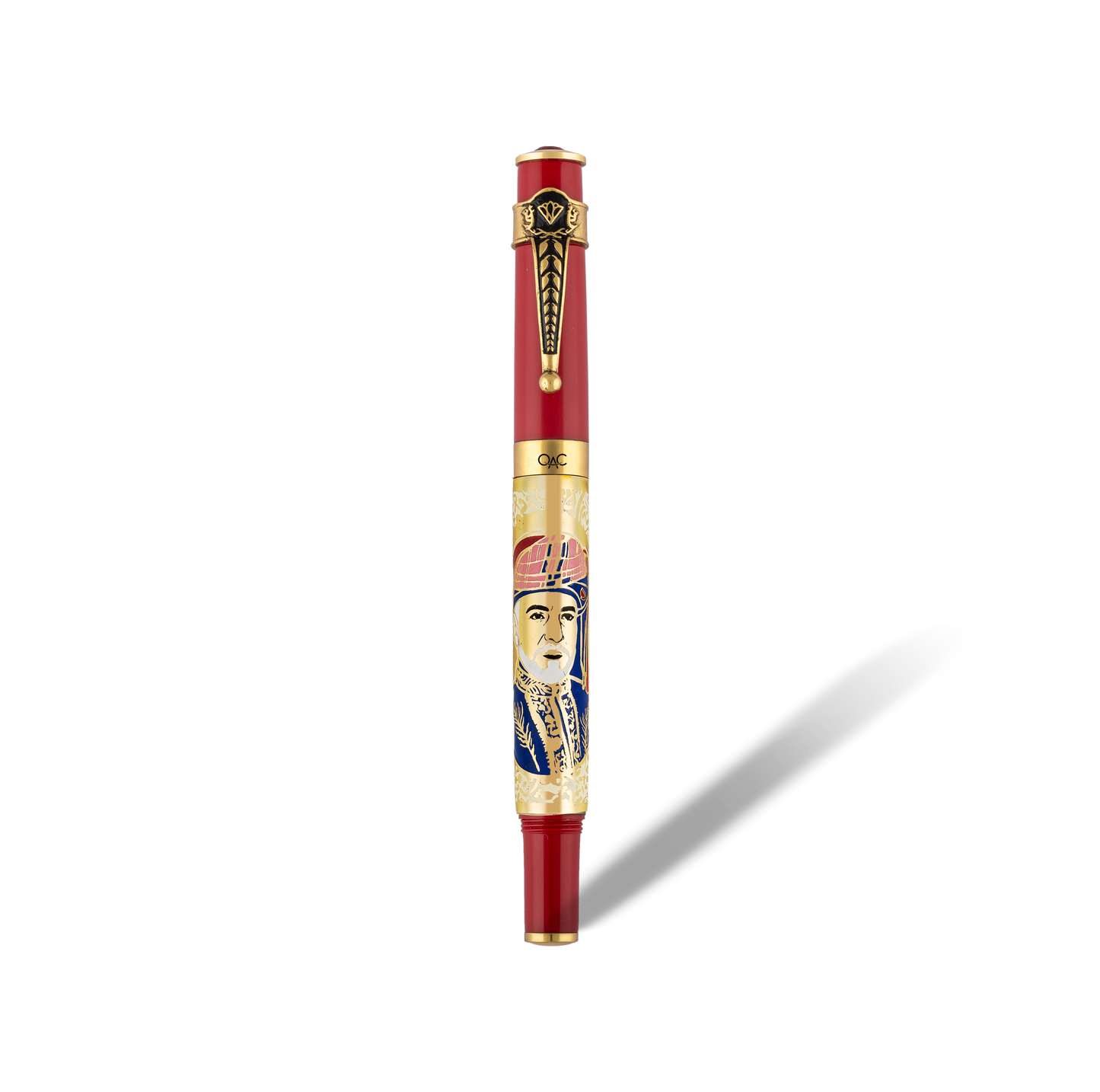 Autograph Majesty Sultan Qaboos Bin Al Said Fountain Pen Red