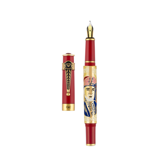 Autograph Majesty Sultan Qaboos Bin Al Said Fountain Pen Red
