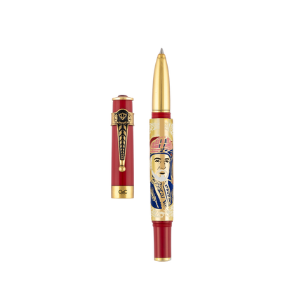 Autograph Majesty Sultan Qaboos Bin Al Said Roller Ball Pen Red