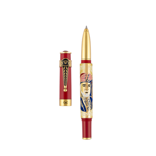Autograph Majesty Sultan Qaboos Bin Al Said Roller Ball Pen Red