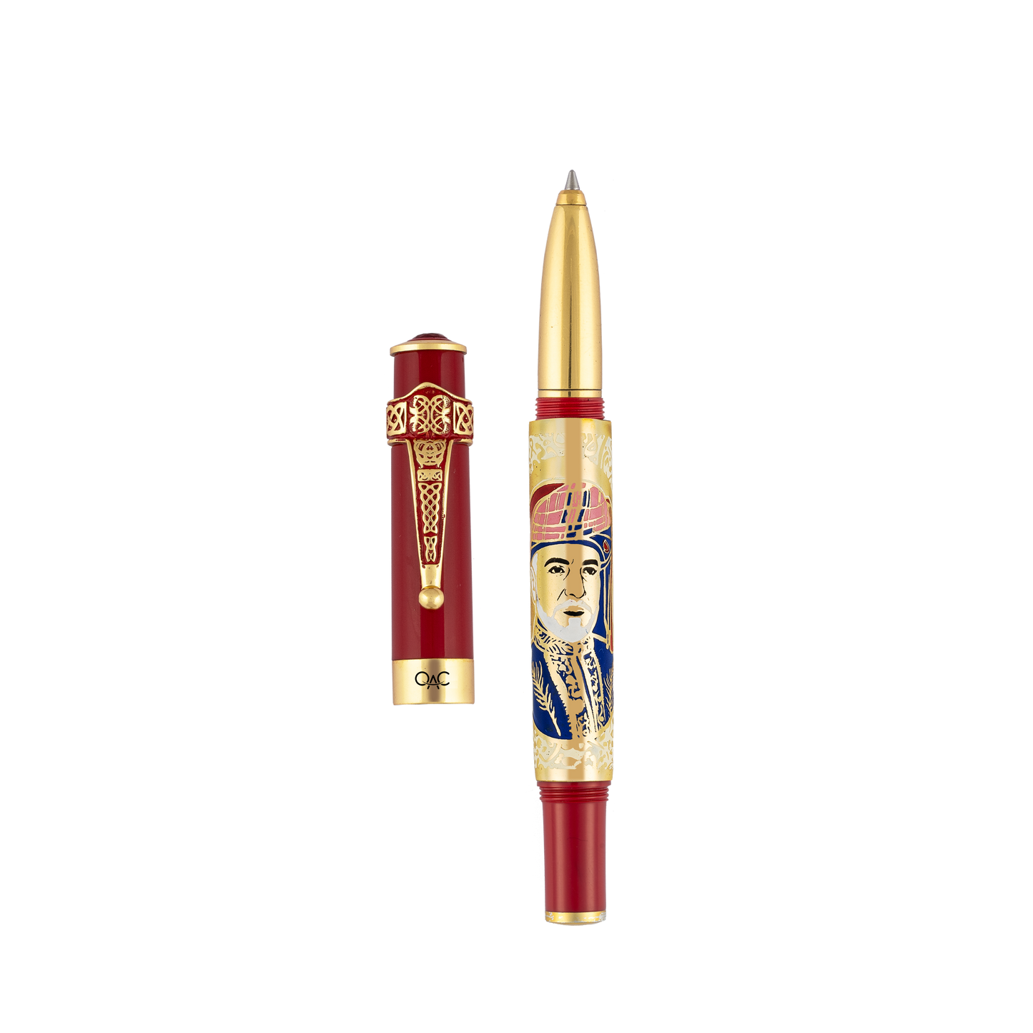 Imperial Majesty Sultan Qaboos Bin Al Said Roller Ball Pen Red