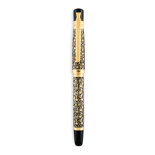 Tulip Ebony Blossom Roller Ball Pen