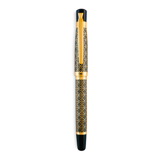 Tulip Ebony Diamond Fountain Pen
