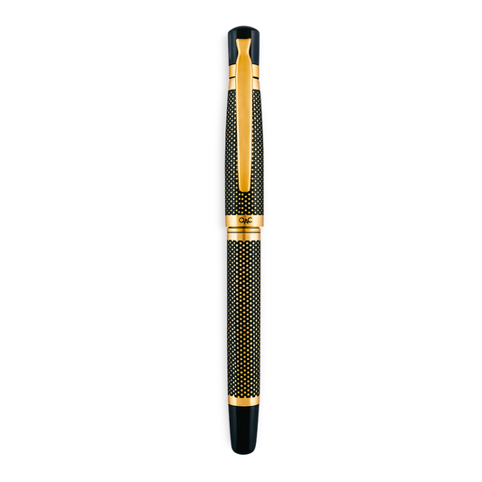 Tulip Ebony Polka Dot Fountain Pen