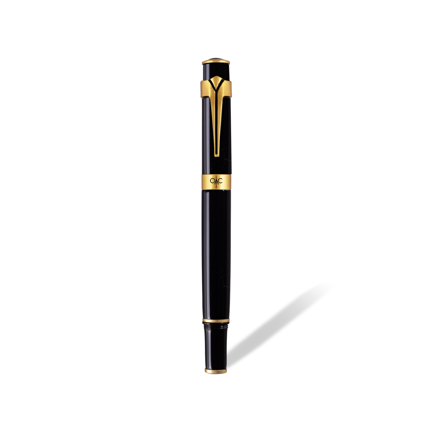 Valor Classic Fountain Pen Black Gold Diplomat
