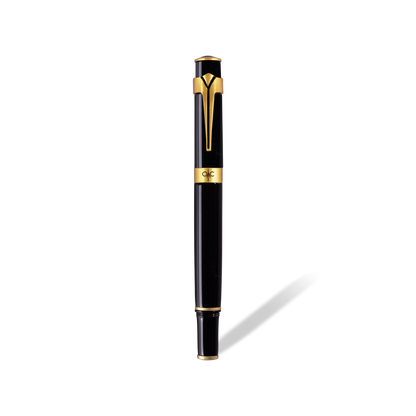 Valor Classic Roller Ball Pen Black Gold Diplomat