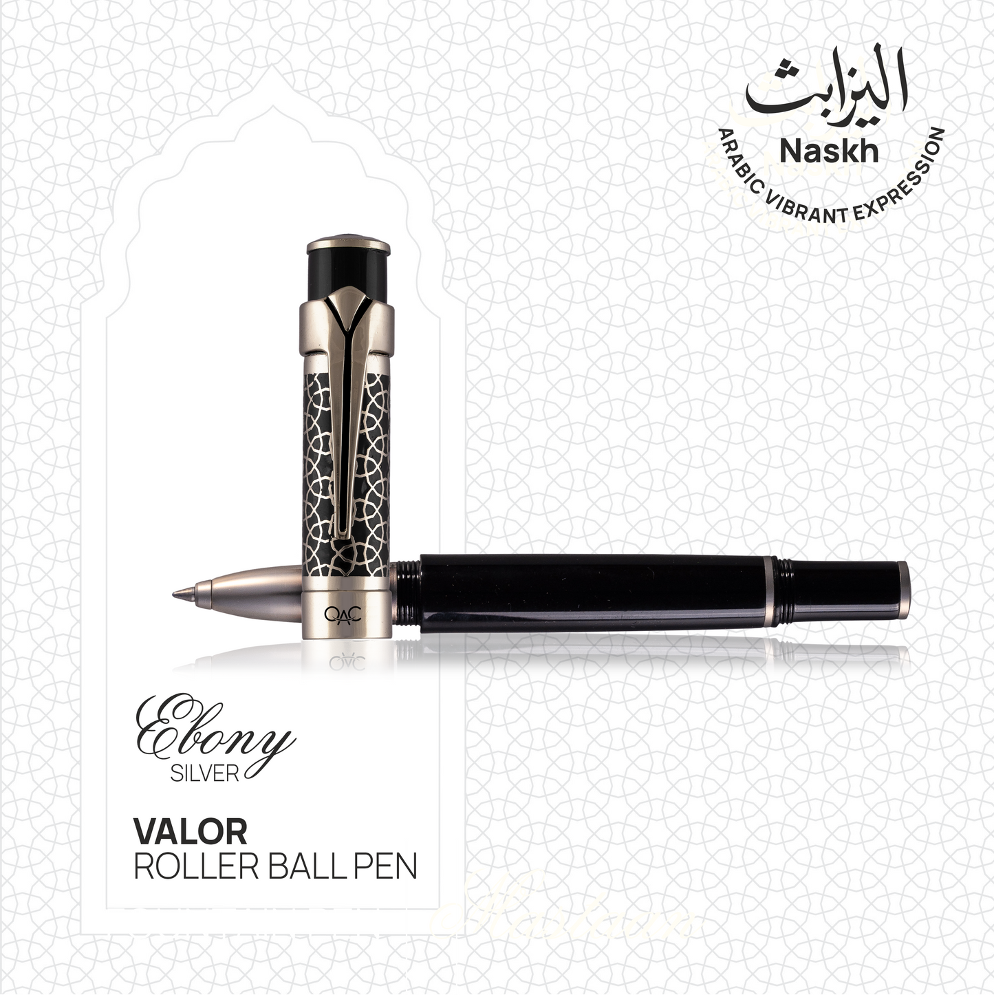 Valor Ebony Platinum Roller Ball Pen