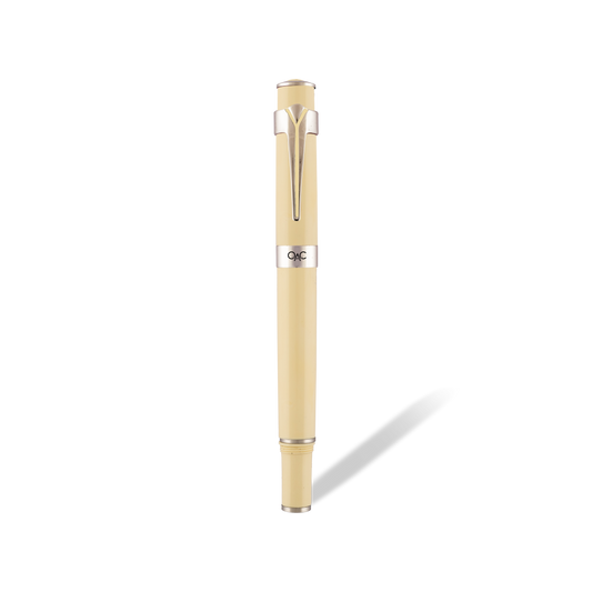 Valor Classic Roller Ball Pen Ivory Platinum Diplomat