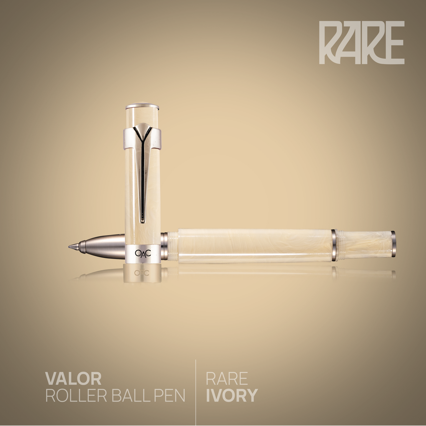 Valor Rare Roller Ball Ivory Pen